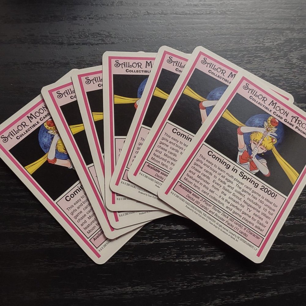 Sailor Moon Archive Collectible Card Game Promo 2000 TOEI CARD RARE MINT